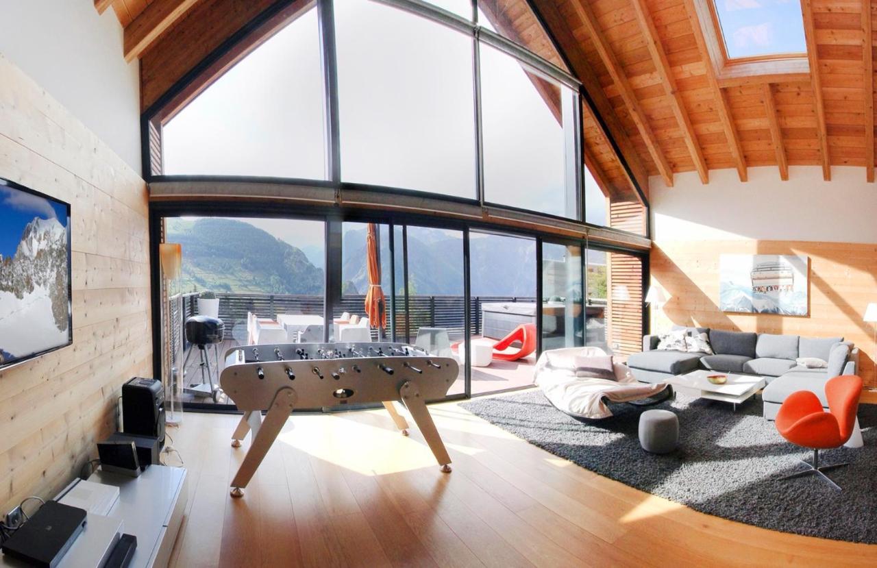Chalet Sno Lodge Λε Ντεζ Αλπ Εξωτερικό φωτογραφία